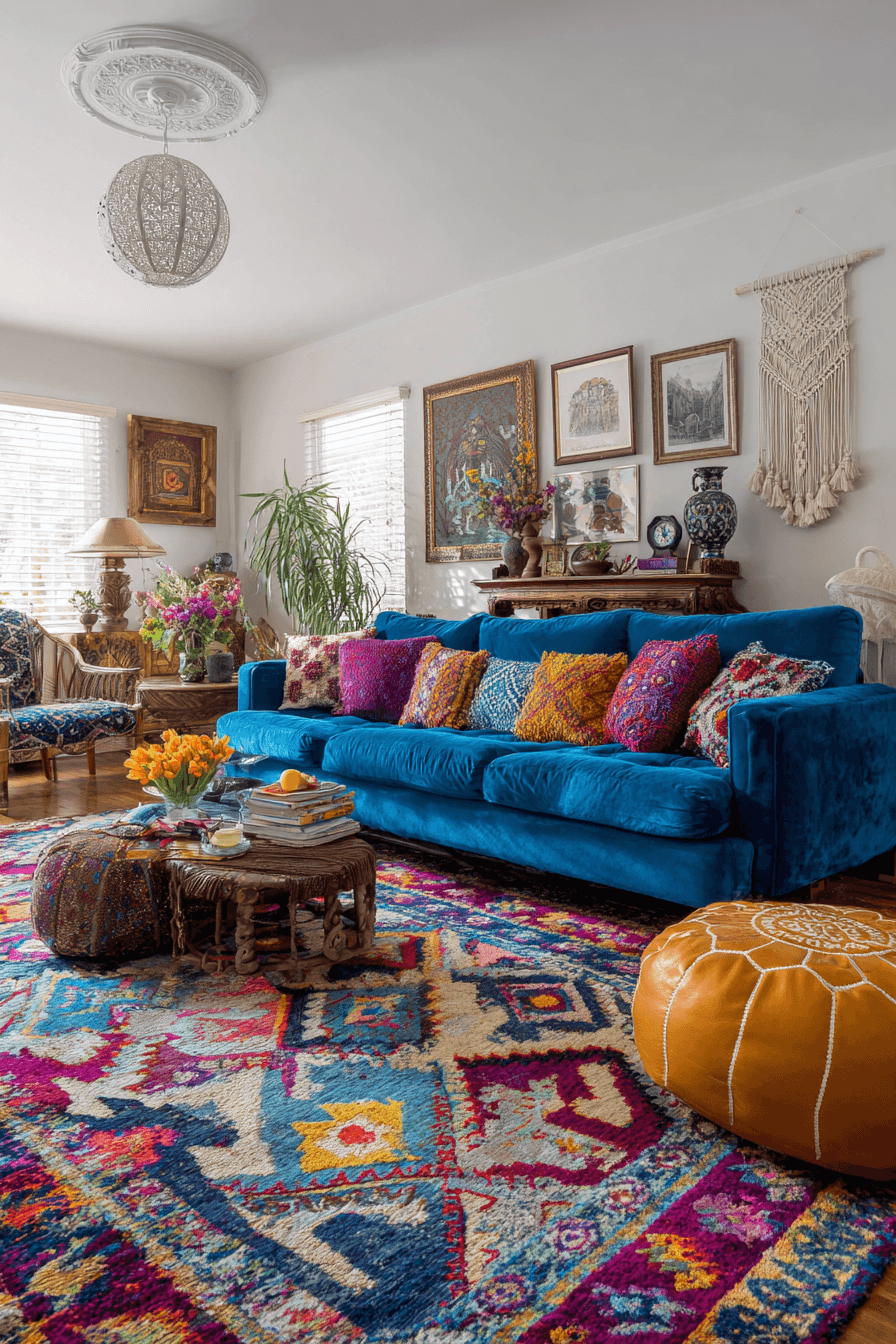 29 Brilliant Blue Couch Living Room Ideas That Will Transform Your Space Into A Statement Haven
