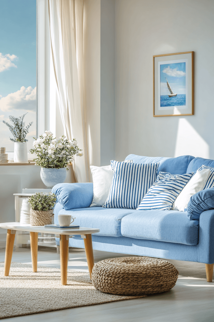 29 Brilliant Blue Couch Living Room Ideas That Will Transform Your Space Into A Statement Haven
