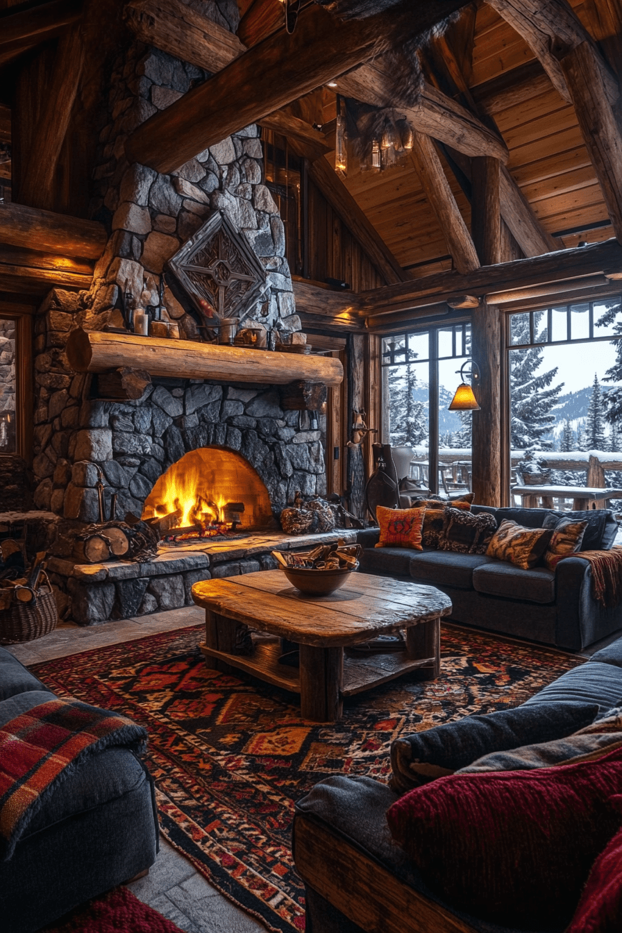 27 Cozy Cabin Interiors That Will Transport You To A Rustic Mountain Retreat