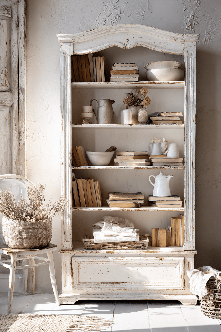 29 Vintage Antique Bookshelf Ideas That Will Transform Your Library Into A Literary Haven