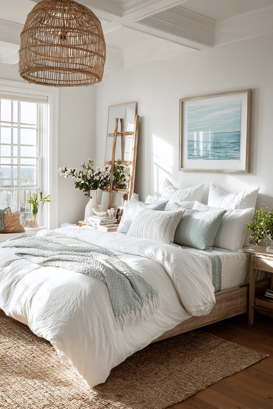 29 Breathtaking Beach Bedroom Ideas That Will Transport You To A Coastal Paradise
