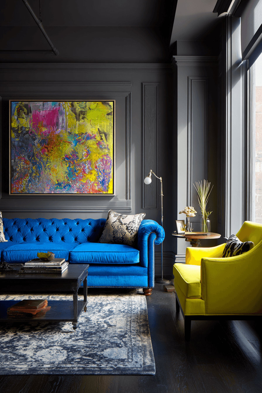 29 Brilliant Blue Couch Living Room Ideas That Will Transform Your Space Into A Statement Haven