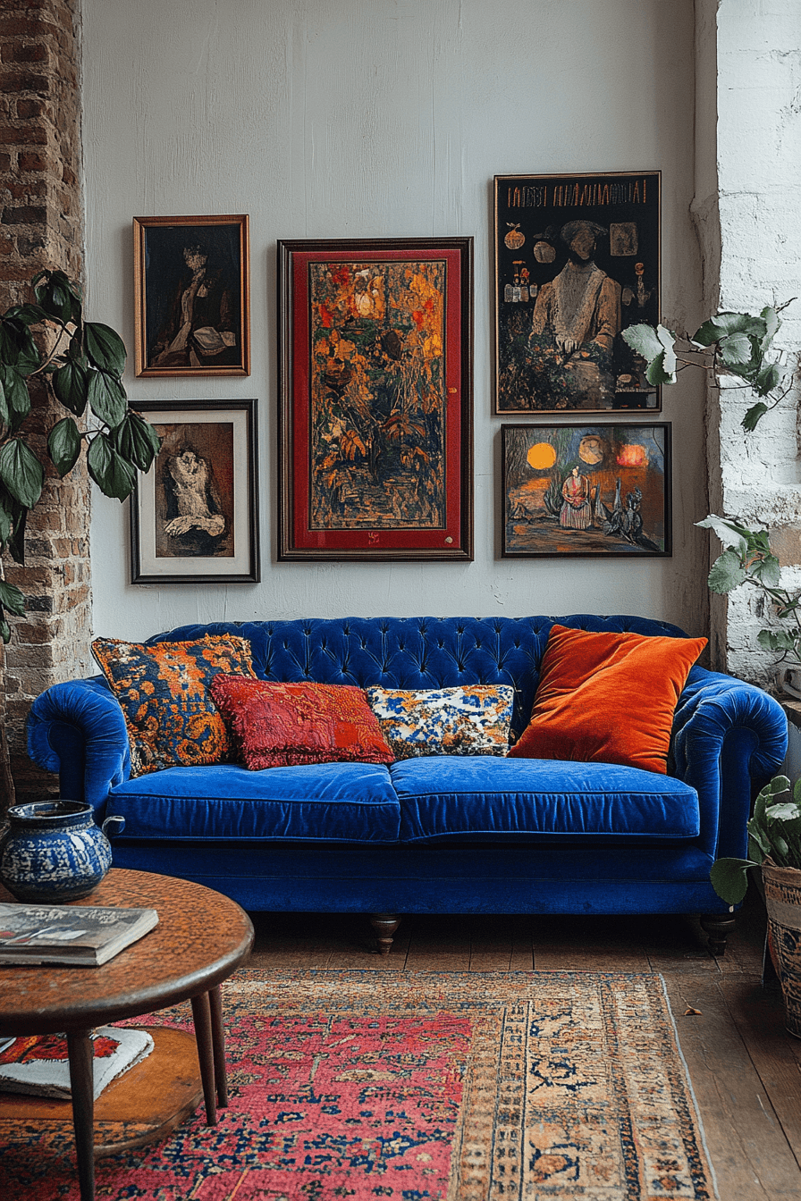 29 Brilliant Blue Couch Living Room Ideas That Will Transform Your Space Into A Statement Haven