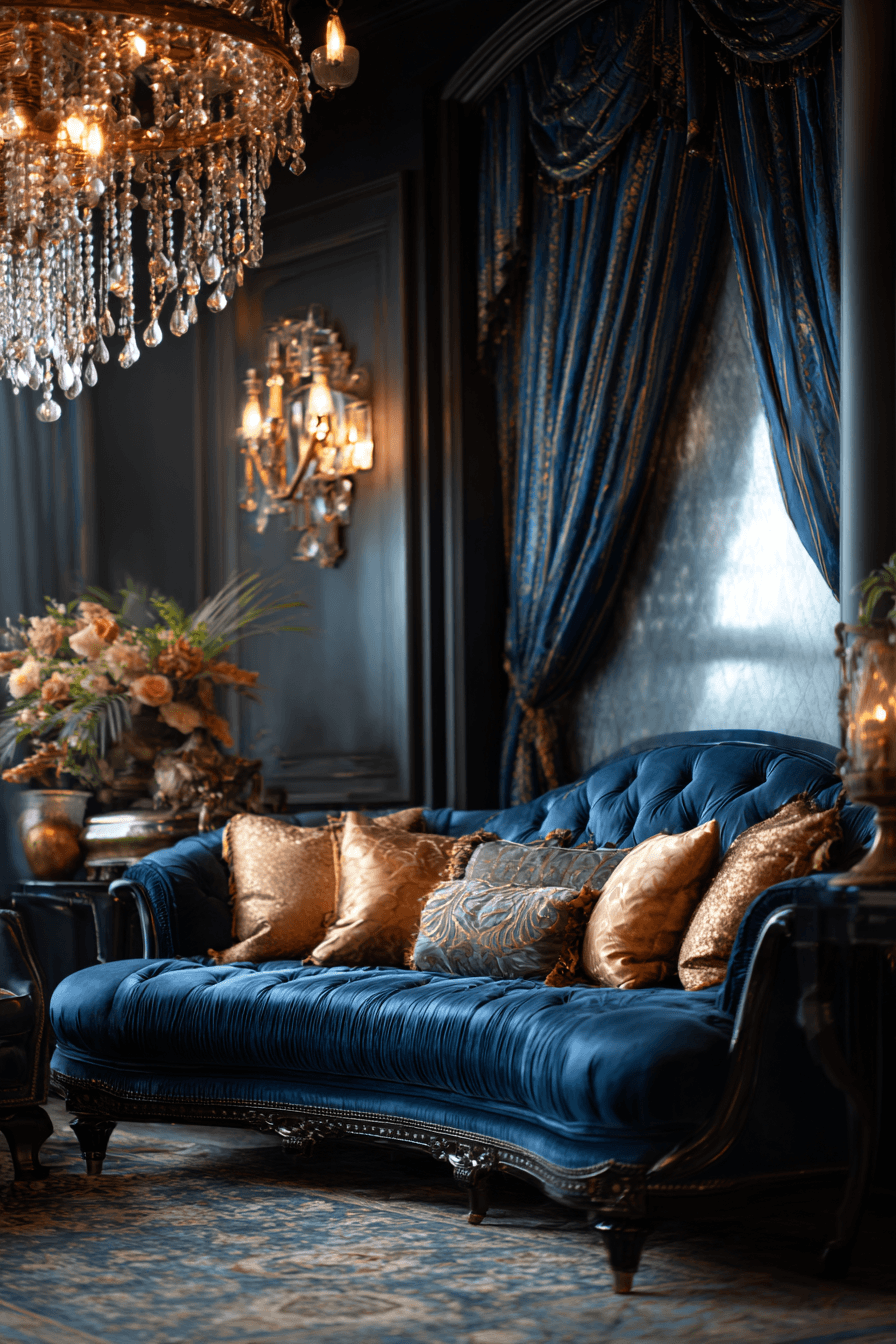 29 Brilliant Blue Couch Living Room Ideas That Will Transform Your Space Into A Statement Haven