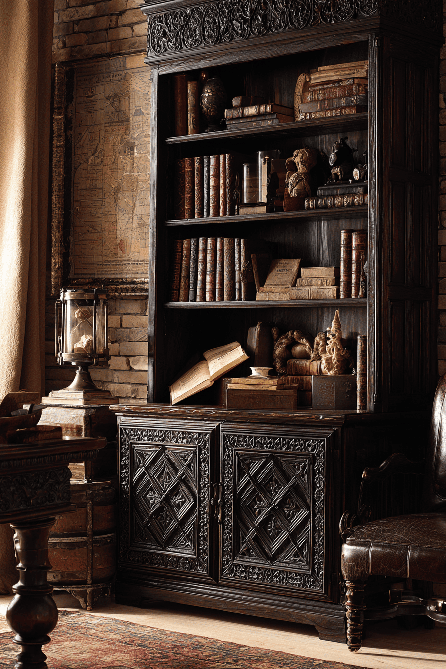 29 Vintage Antique Bookshelf Ideas That Will Transform Your Library Into A Literary Haven