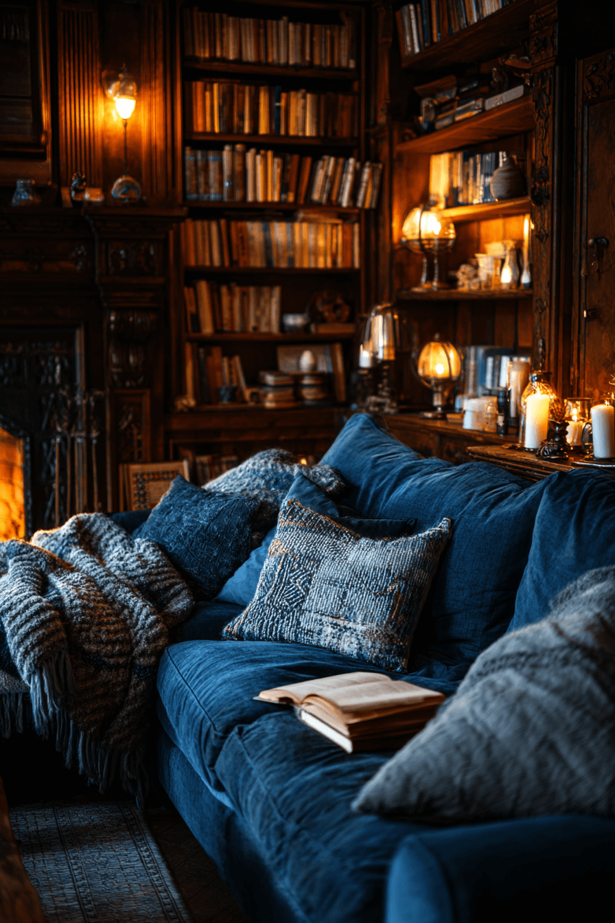 29 Brilliant Blue Couch Living Room Ideas That Will Transform Your Space Into A Statement Haven