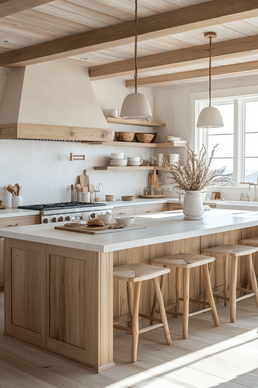 27 Dreamy Beach House Kitchen Ideas That Will Make You Feel Like You're On Vacation Every Day