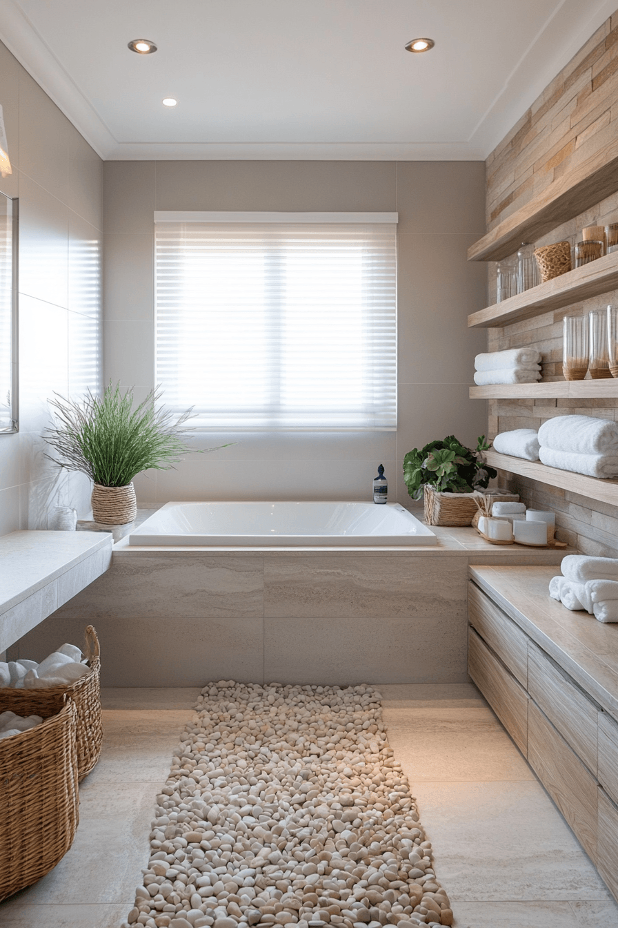 29 Dreamy Beach House Bathroom Ideas That Will Make You Feel Like You're On Vacation Every Day