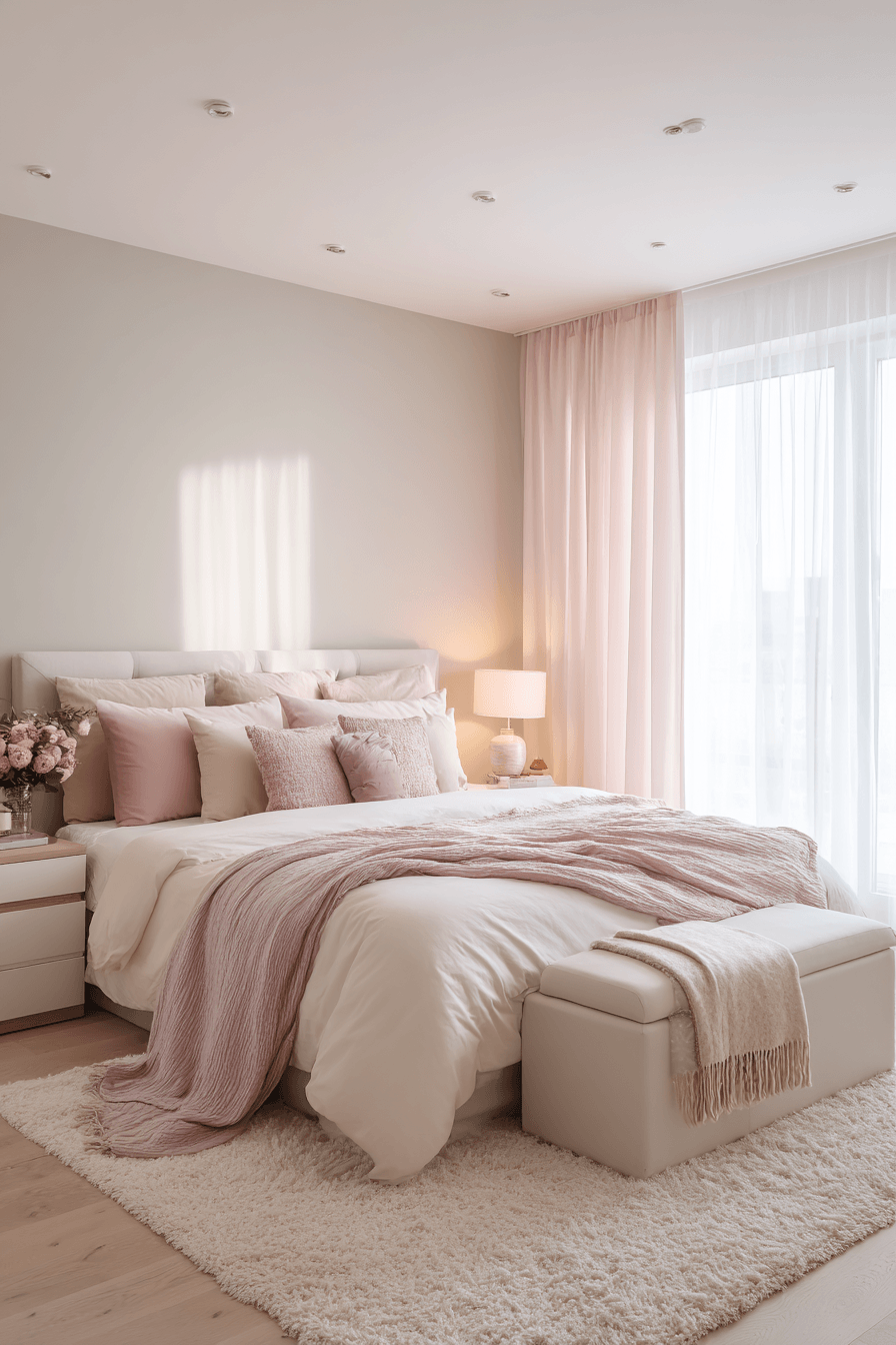 27 Sage Green and Pink Bedroom Ideas That Feel Soft, Pretty, and Wonderfully Cozy