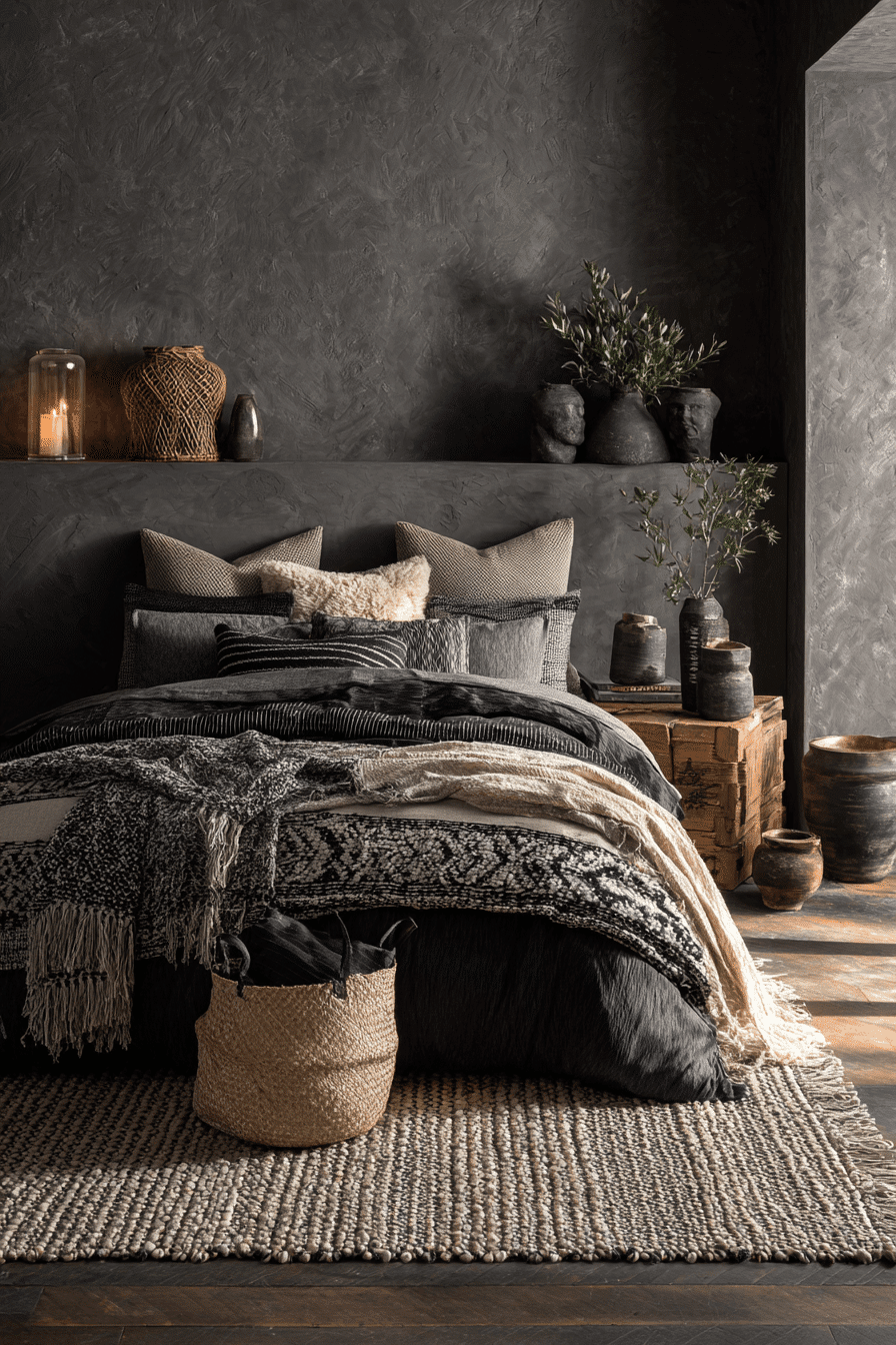 29 Dark Boho Bedroom Ideas That Feel Moody, Cozy, and Beautifully Styled