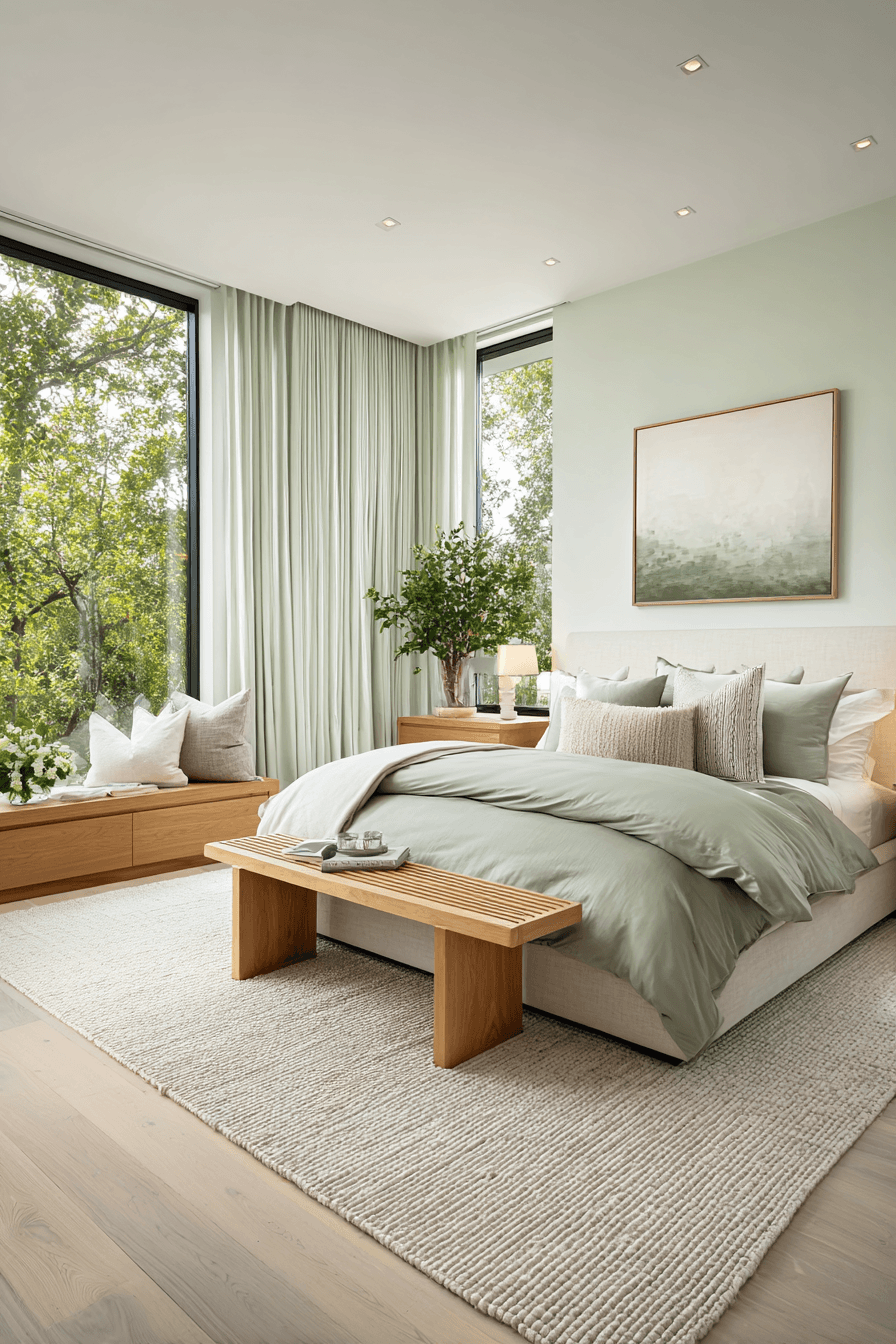 29 Light Sage Green Bedroom Ideas That Feel Fresh, Calm, and Beautiful