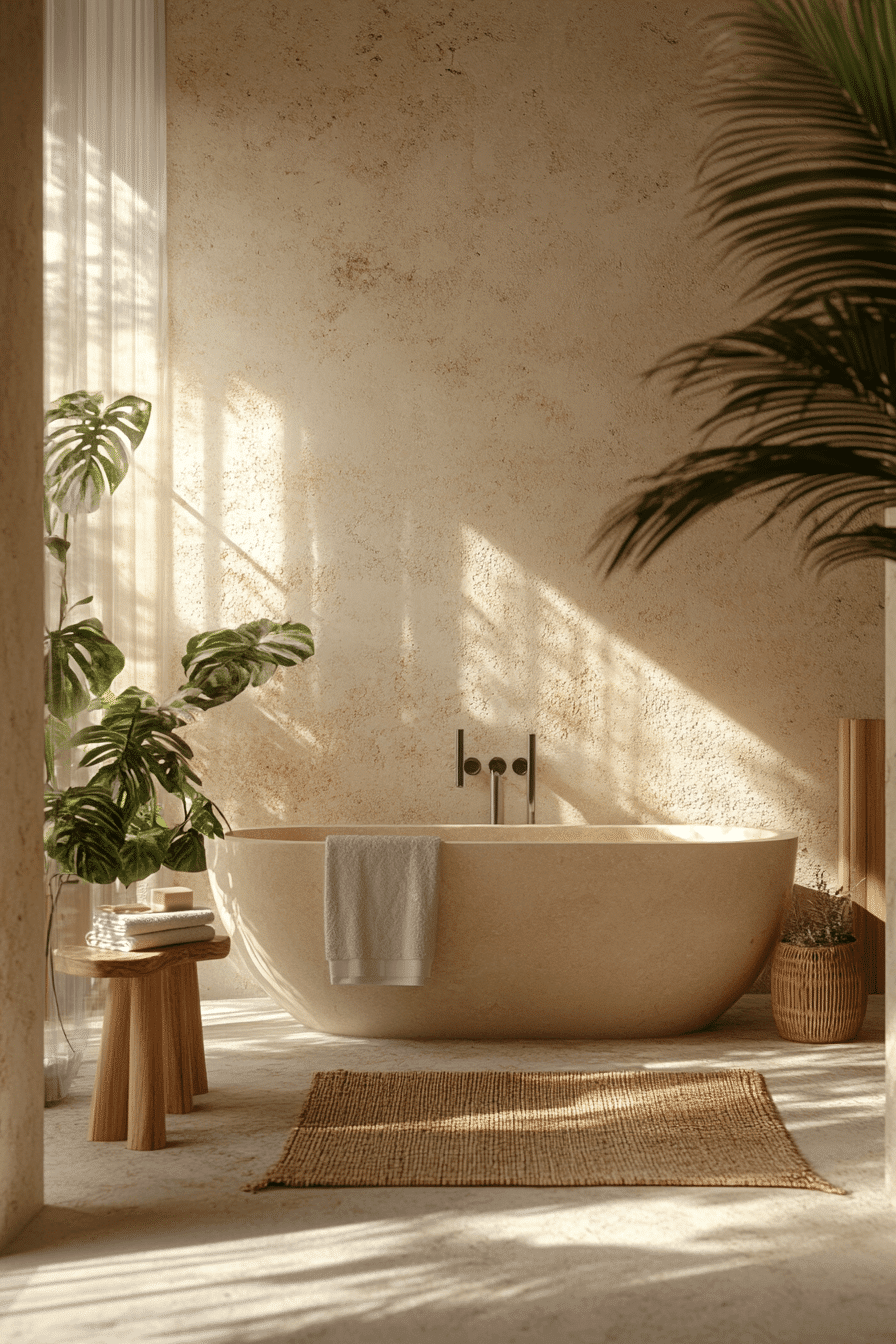 27 Wabi Sabi Bathroom Ideas That Feel Serene, Natural, and Timelessly Beautiful