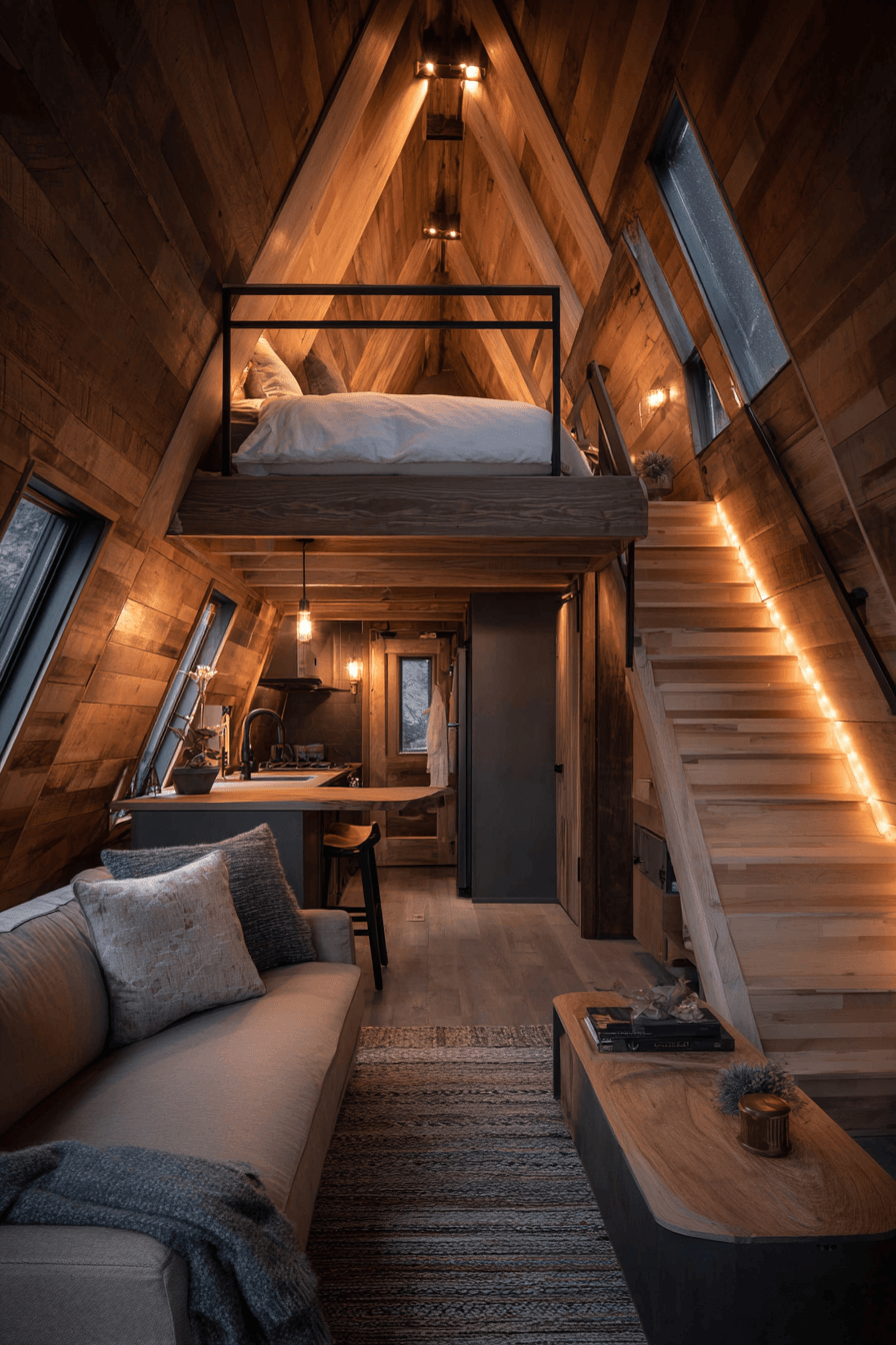 27 Tiny Cabins Interiors That Feel Warm, Characterful, and Wonderfully Cozy