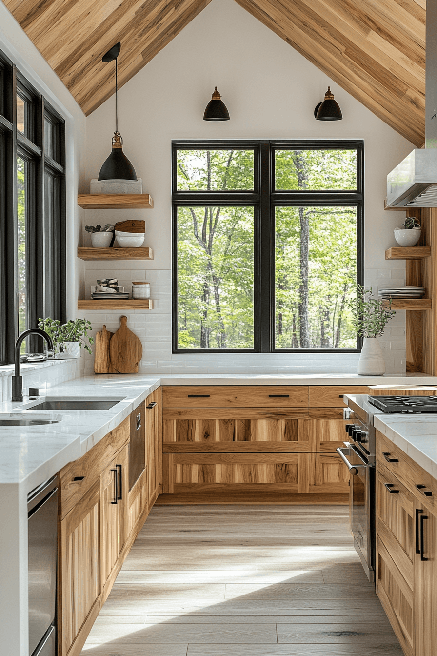 29 Hickory Kitchen Cabinets Ideas That Bring Warmth and Character to Your Kitchen