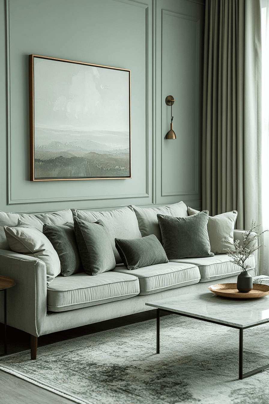 27 Sage Green and Grey Living Room Ideas That Feel Calm, Chic, and Beautifully Relaxed