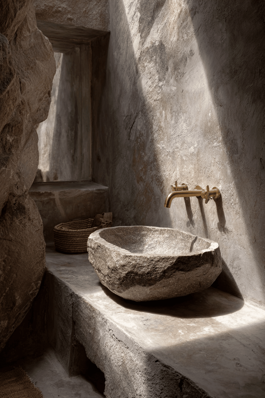 27 Wabi Sabi Bathroom Ideas That Feel Serene, Natural, and Timelessly Beautiful