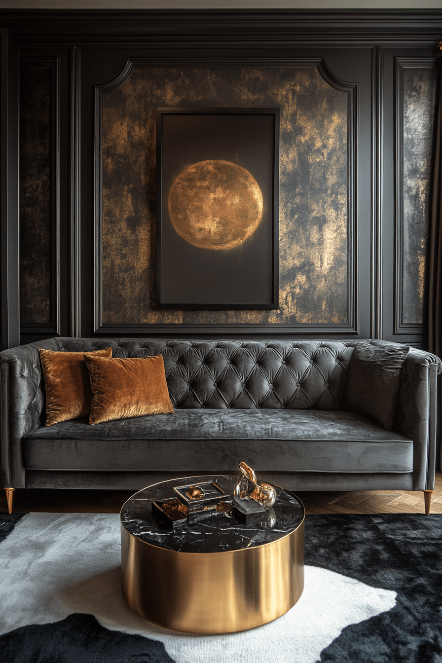29 Dark Grey Sofa Living Room Ideas That Look Chic, Cozy, and Elevated