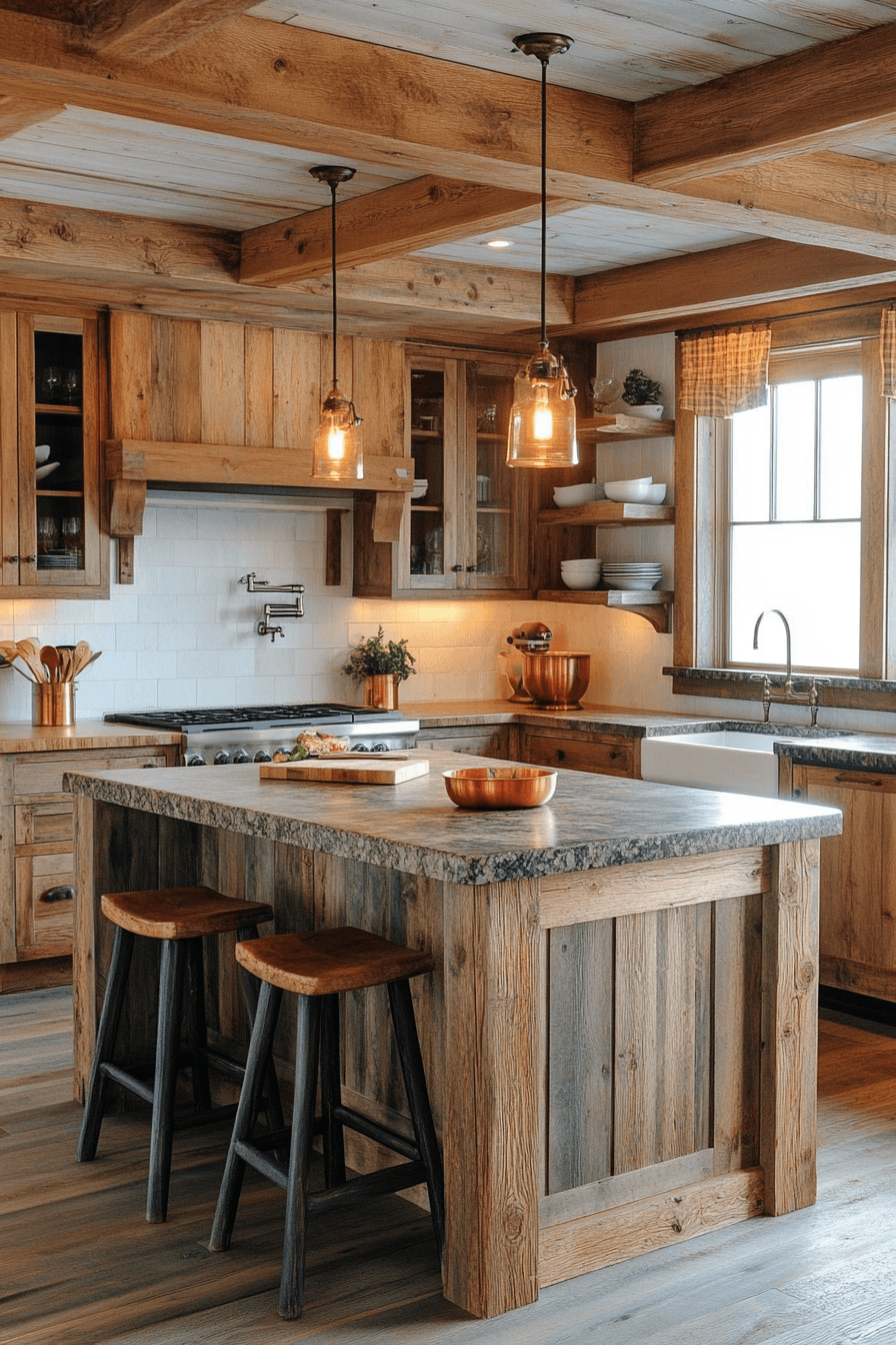 27 Rustic Kitchen Cabinets Ideas That Feel Warm, Charming, and Full of Character
