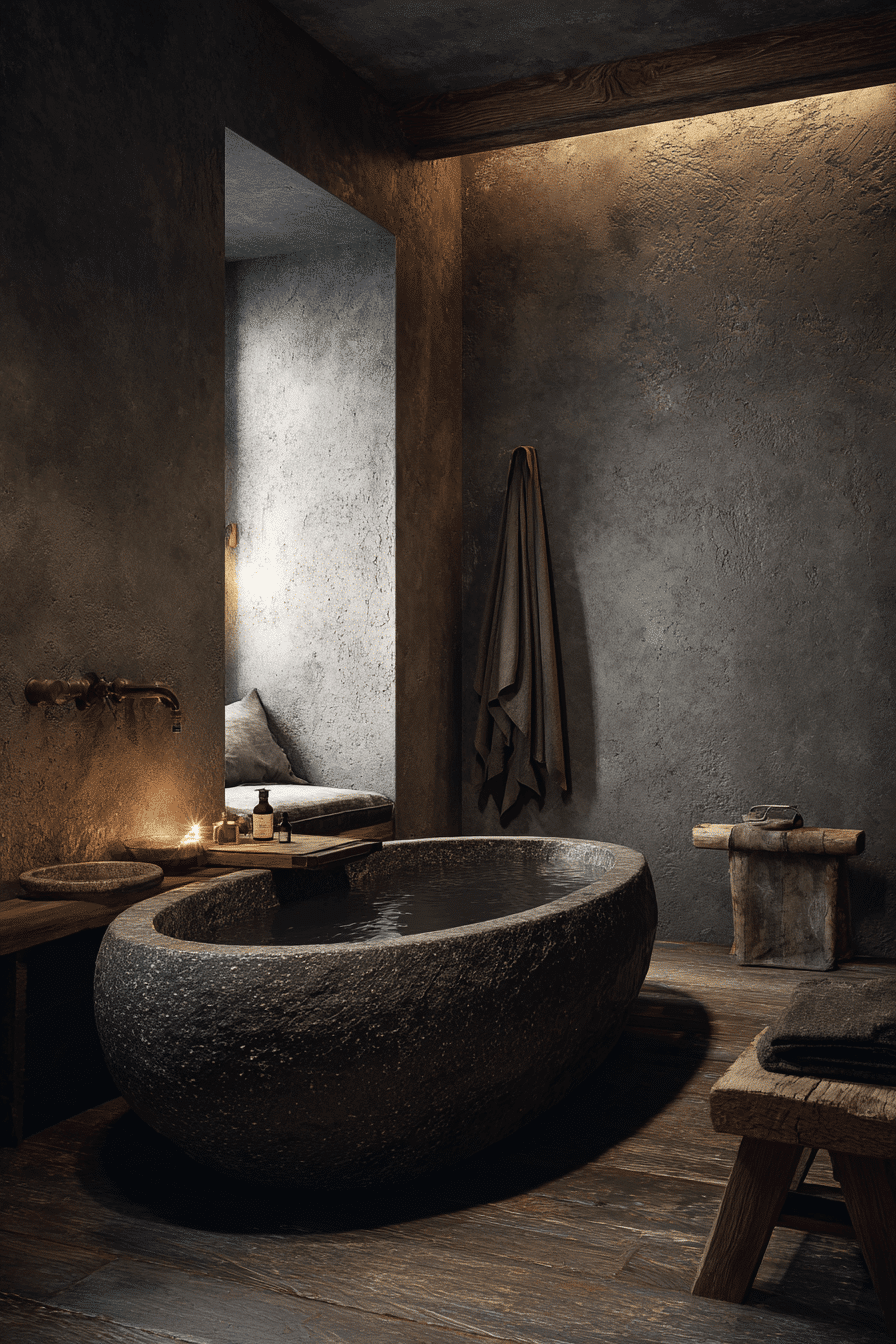 27 Wabi Sabi Bathroom Ideas That Feel Serene, Natural, and Timelessly Beautiful