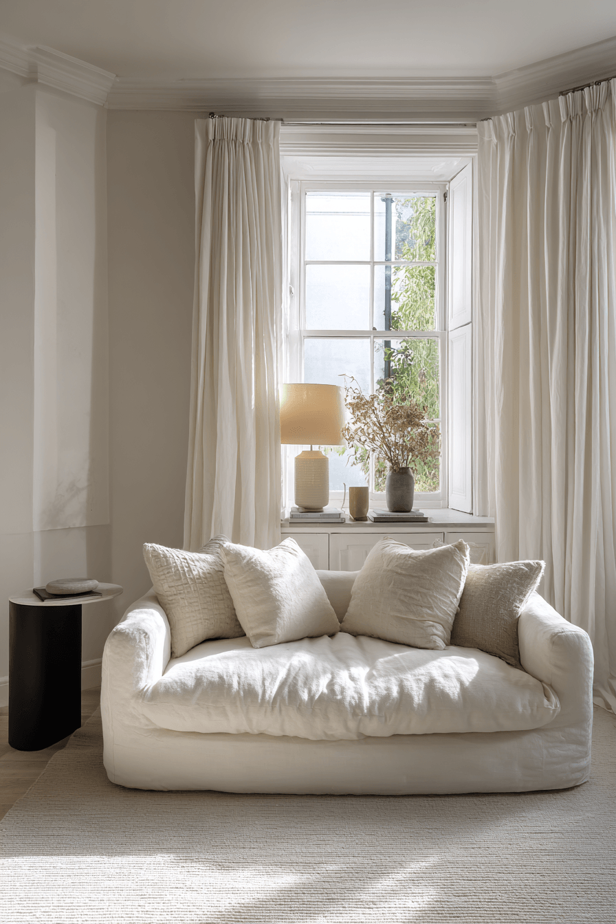 27 Wabi Sabi Japandi Living Room Ideas That Feel Calm, Natural, and Timeless