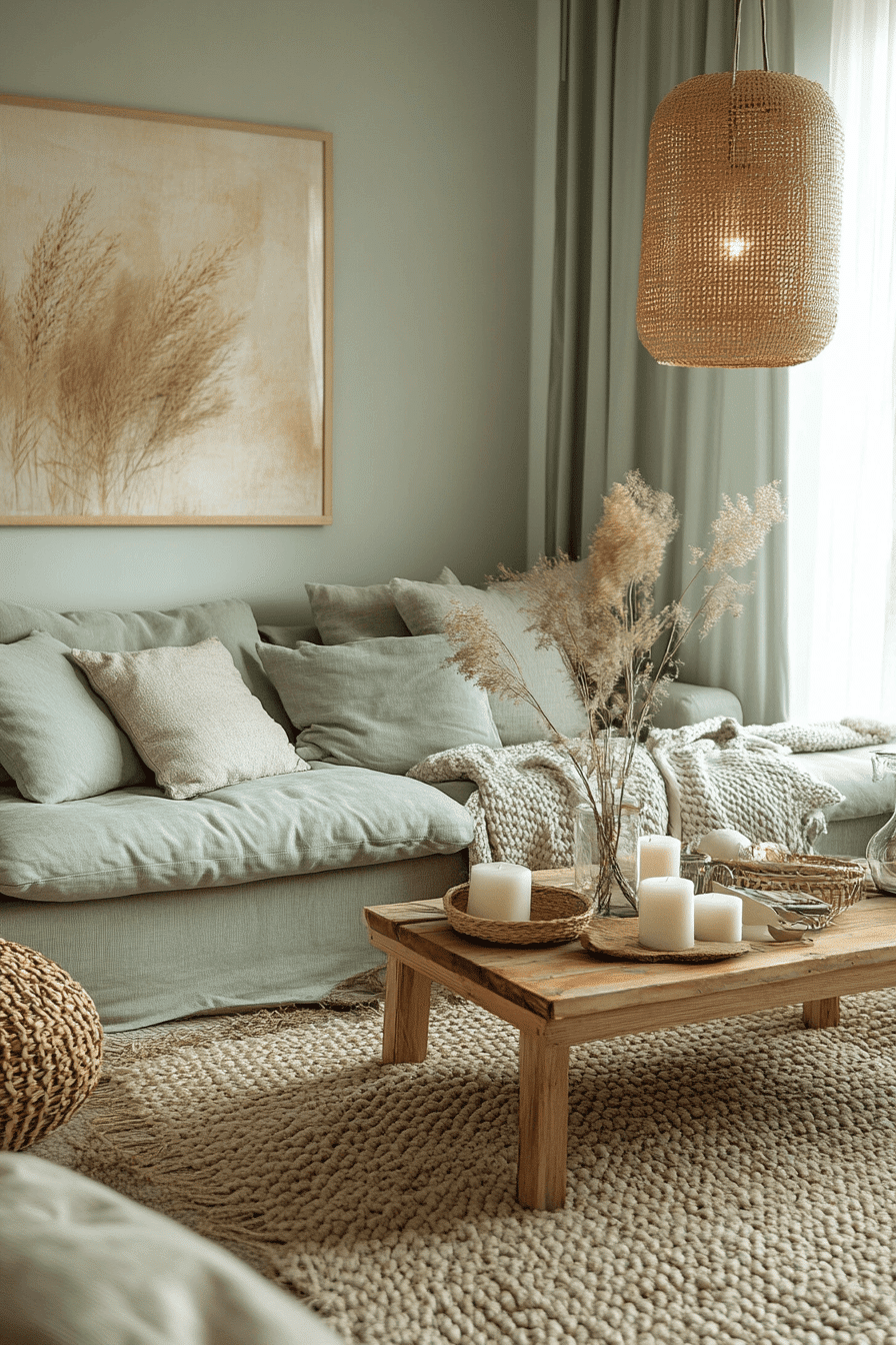 27 Sage Green and Grey Living Room Ideas That Feel Calm, Chic, and Beautifully Relaxed