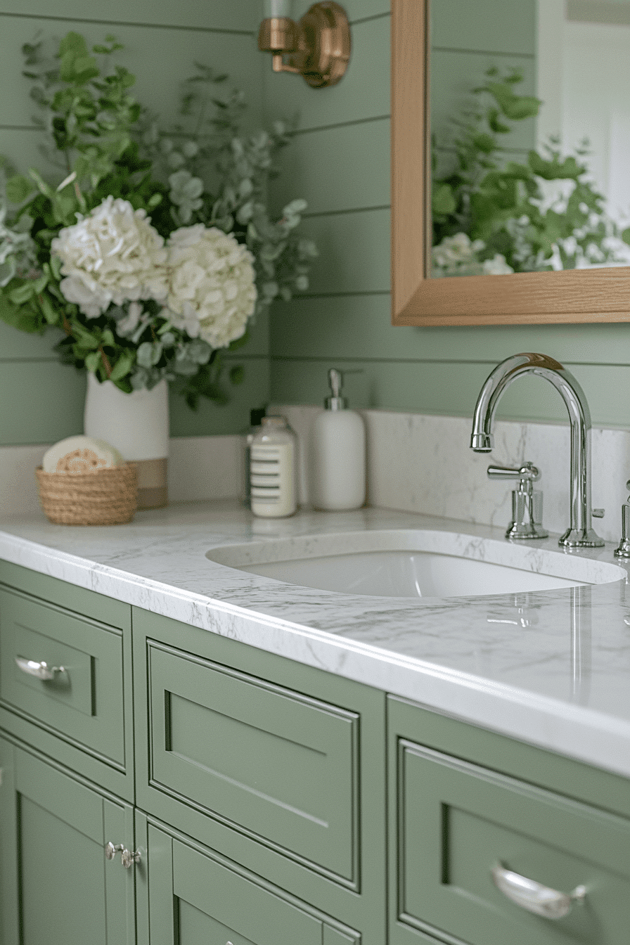 27 Sage Green and White Bathroom Ideas That Feel Fresh, Calm, and Beautifully Timeless