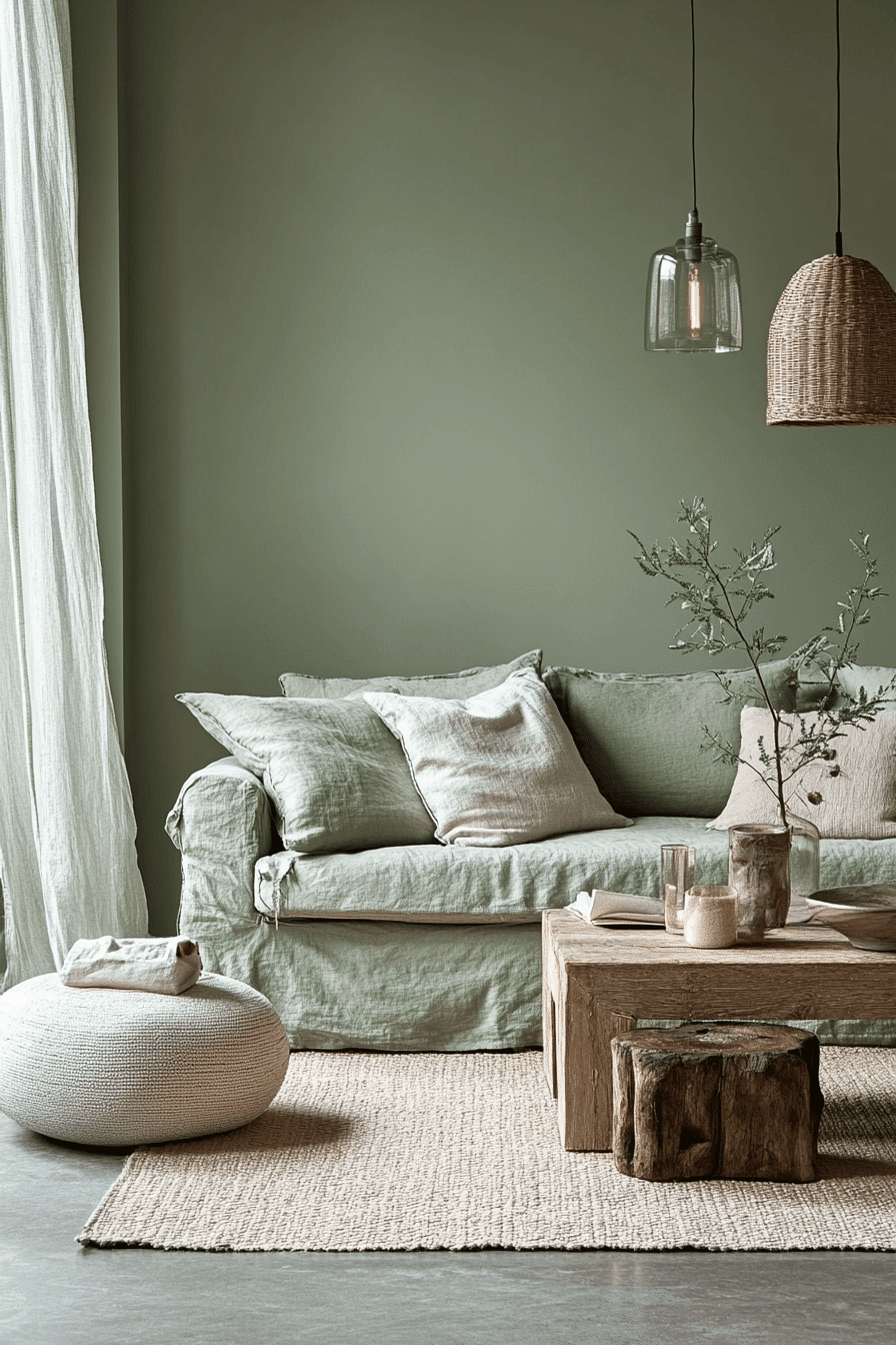 27 Sage Green and Grey Living Room Ideas That Feel Calm, Chic, and Beautifully Relaxed