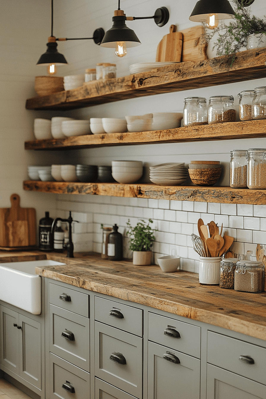 27 Rustic Kitchen Cabinets Ideas That Feel Warm, Charming, and Full of Character