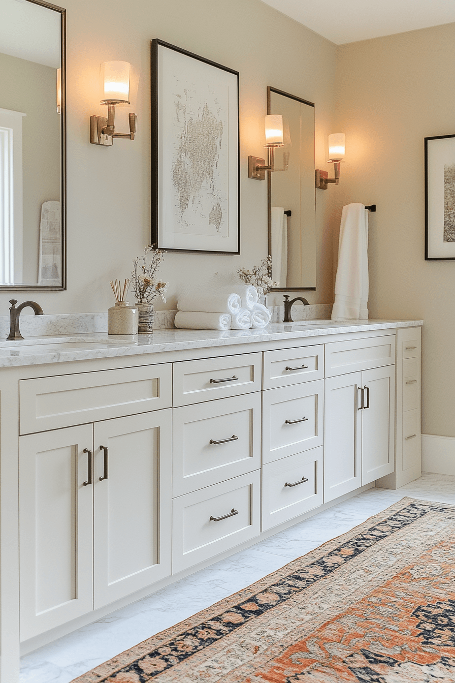 29 Double Sink Bathroom Vanity Ideas That Look Beautiful and Make Life Easier