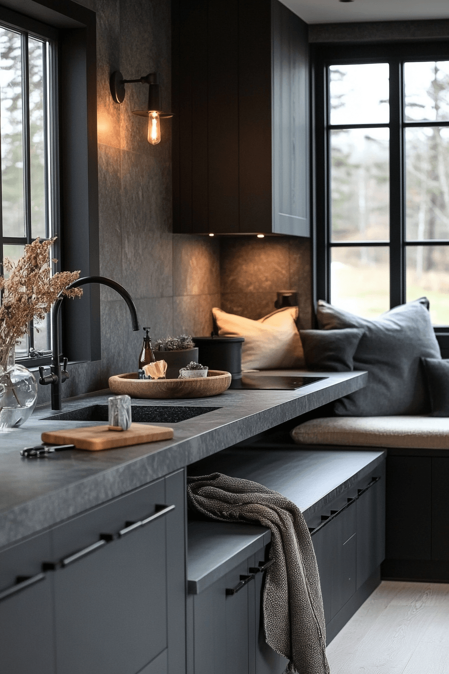 27 Dark Kitchen Cabinets Ideas That Bring Drama and Sophistication