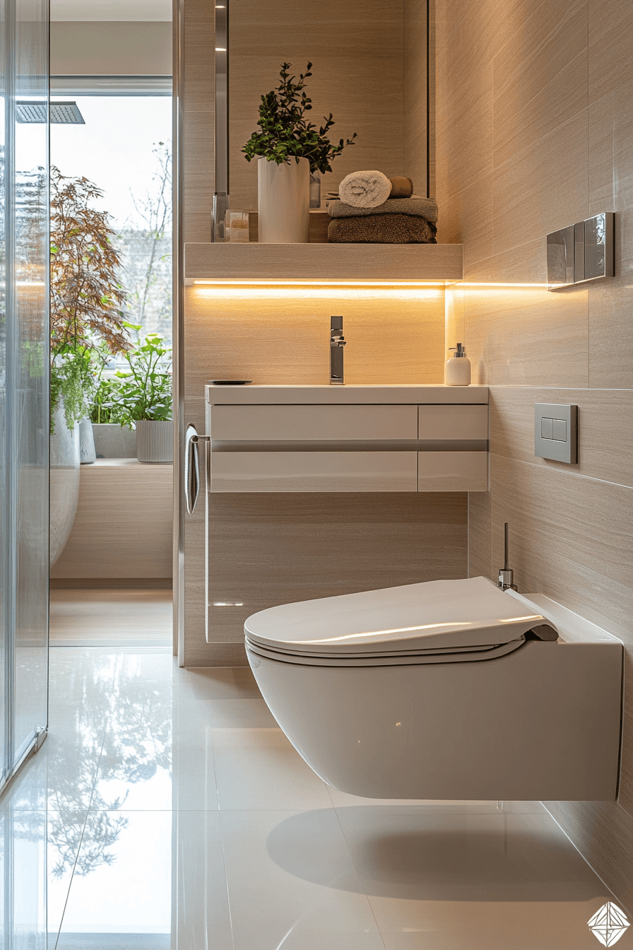 27 Small Bathroom Aesthetic Ideas That Make Tiny Spaces Feel So Much Prettier