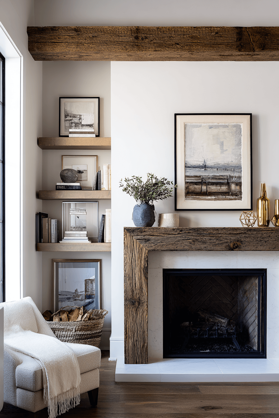 27 Contemporary Mantle Ideas That Make Your Fireplace a Stunning Focal Point