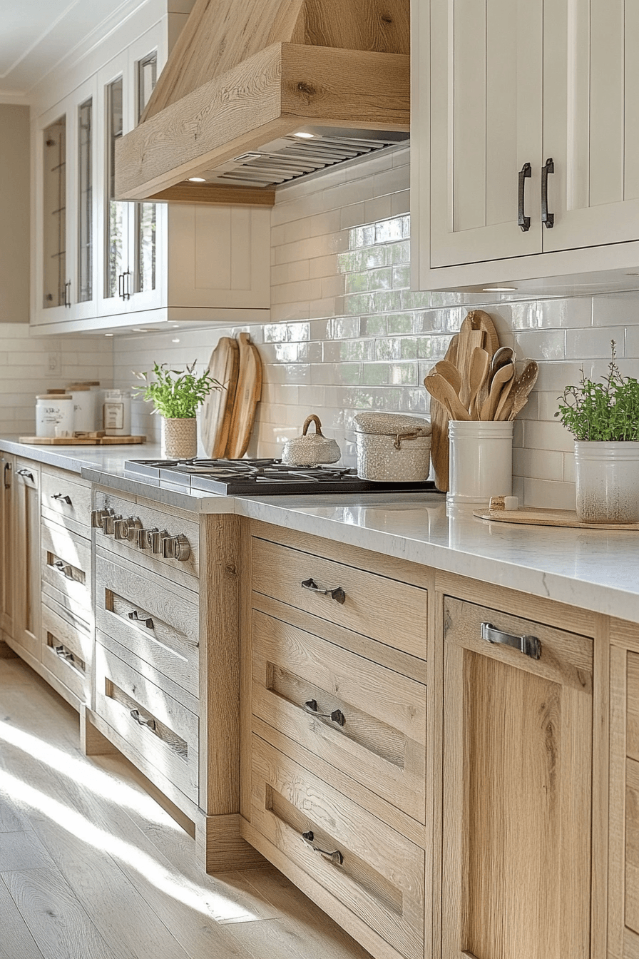 27 White Oak Kitchen Cabinets Ideas That Feel Warm, Elegant, and Timeless