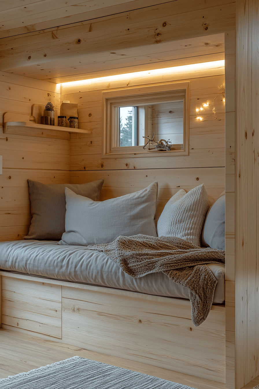 27 Tiny Cabins Interiors That Feel Warm, Characterful, and Wonderfully Cozy