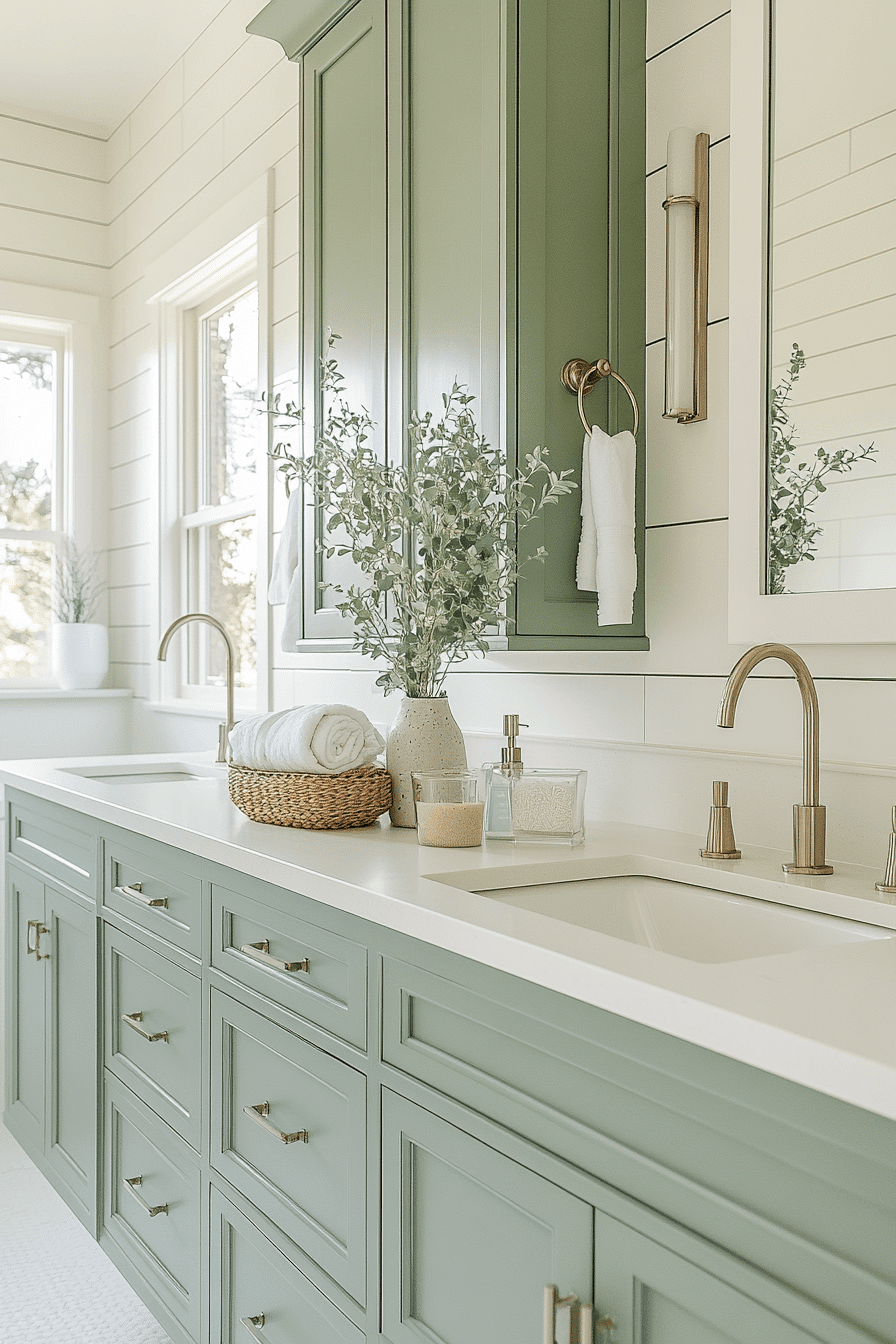 27 Sage Green and White Bathroom Ideas That Feel Fresh, Calm, and Beautifully Timeless