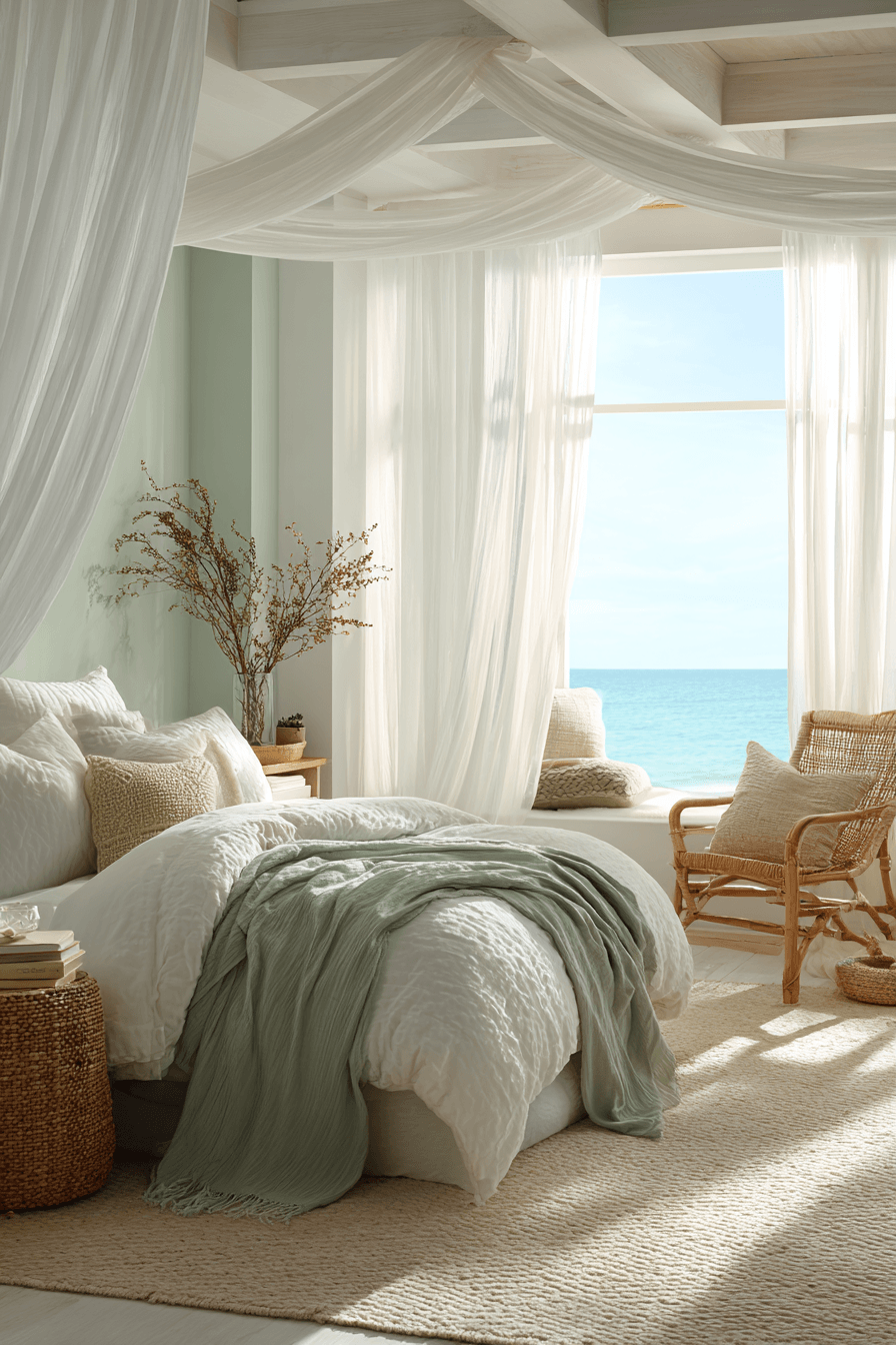 27 White and Sage Green Bedroom Ideas That Feel Airy, Calm, and Beautifully Serene