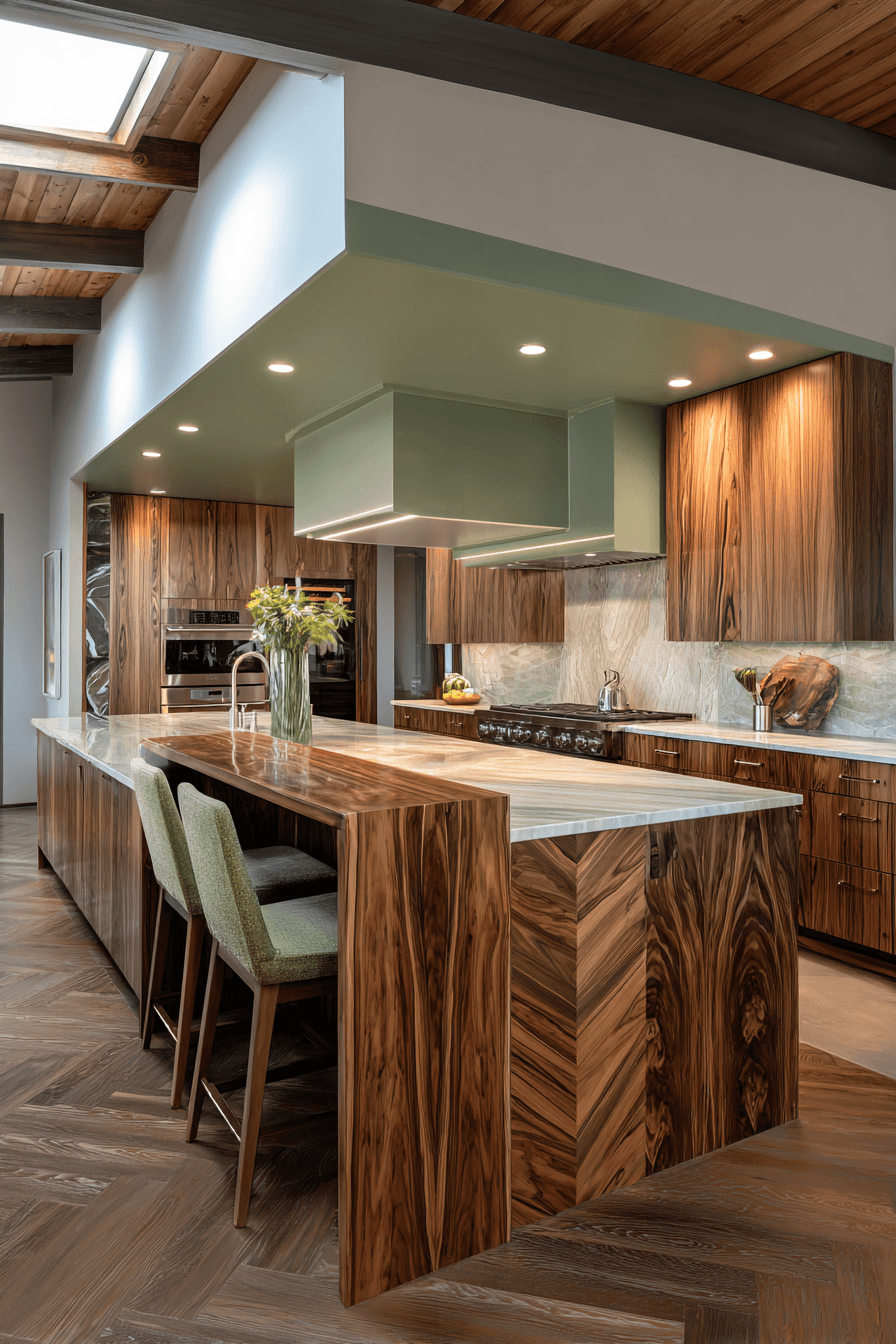 27 Sage Green and Wood Kitchen Ideas That Feel Warm, Stylish, and Wonderfully Inviting