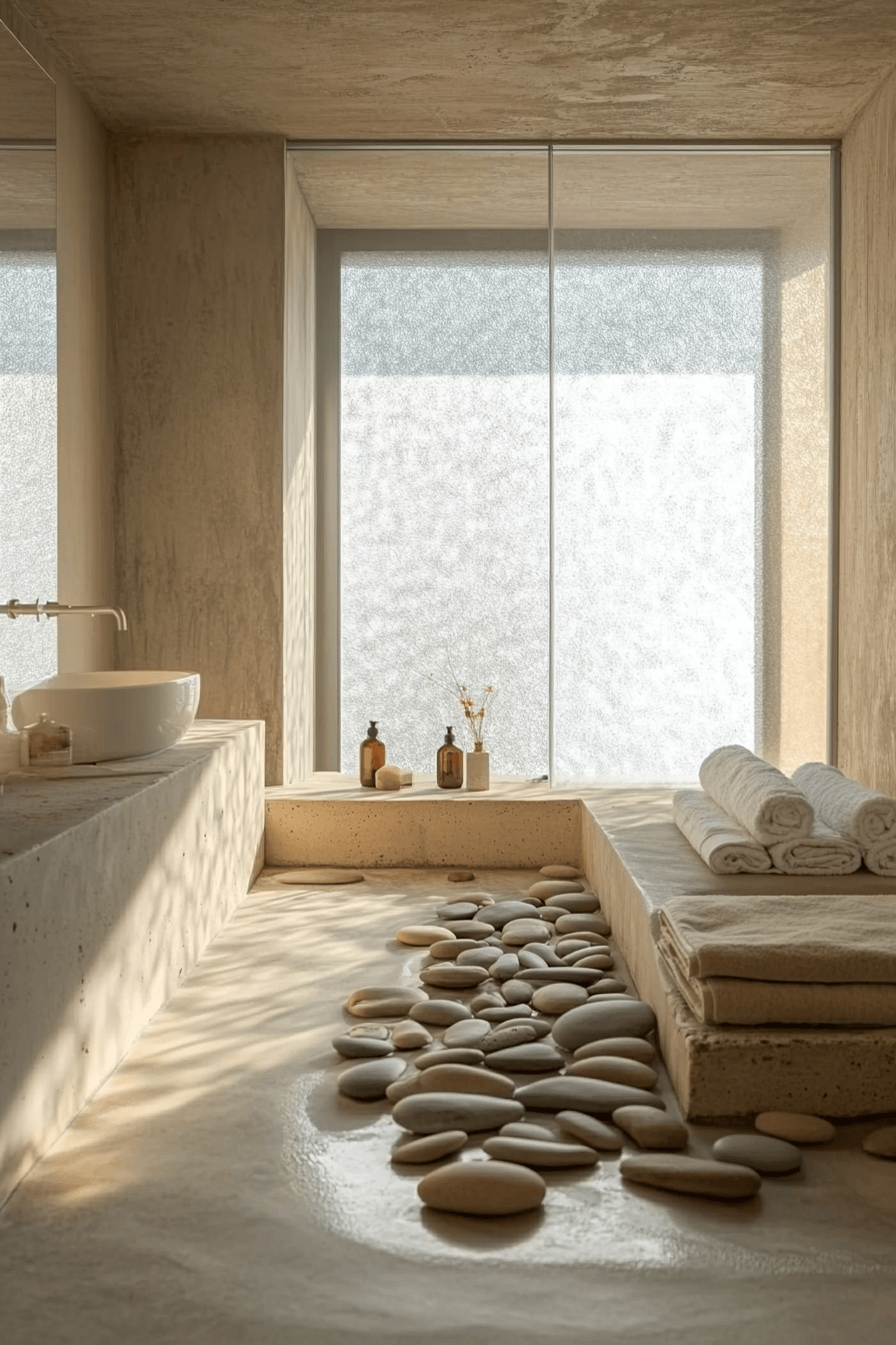 27 Wabi Sabi Bathroom Ideas That Feel Serene, Natural, and Timelessly Beautiful