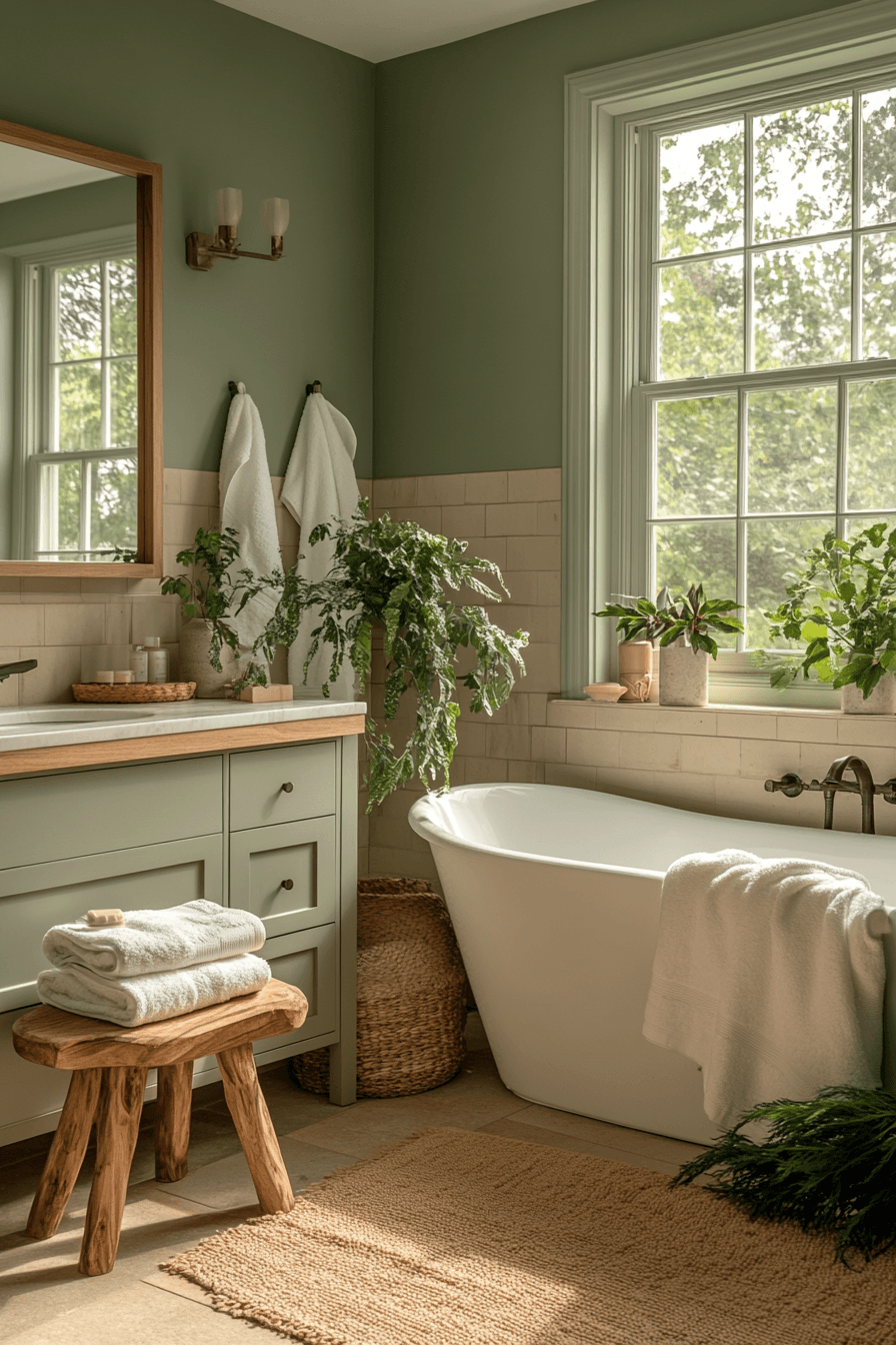29 Light Sage Green Bathroom Ideas That Feel Fresh, Calm, and Beautiful