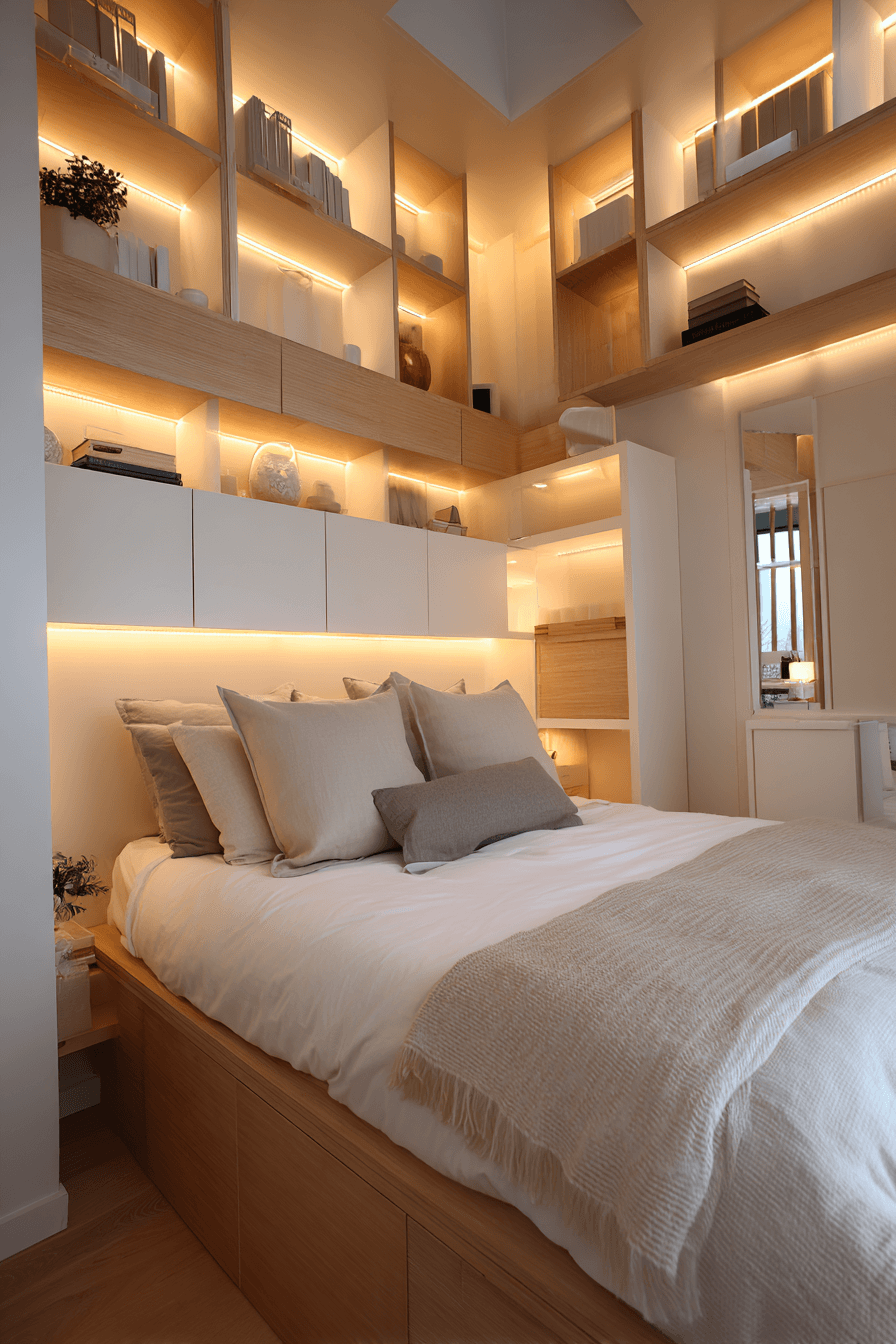 27 Tiny Bedroom Decor Ideas That Maximize Style in Small Spaces