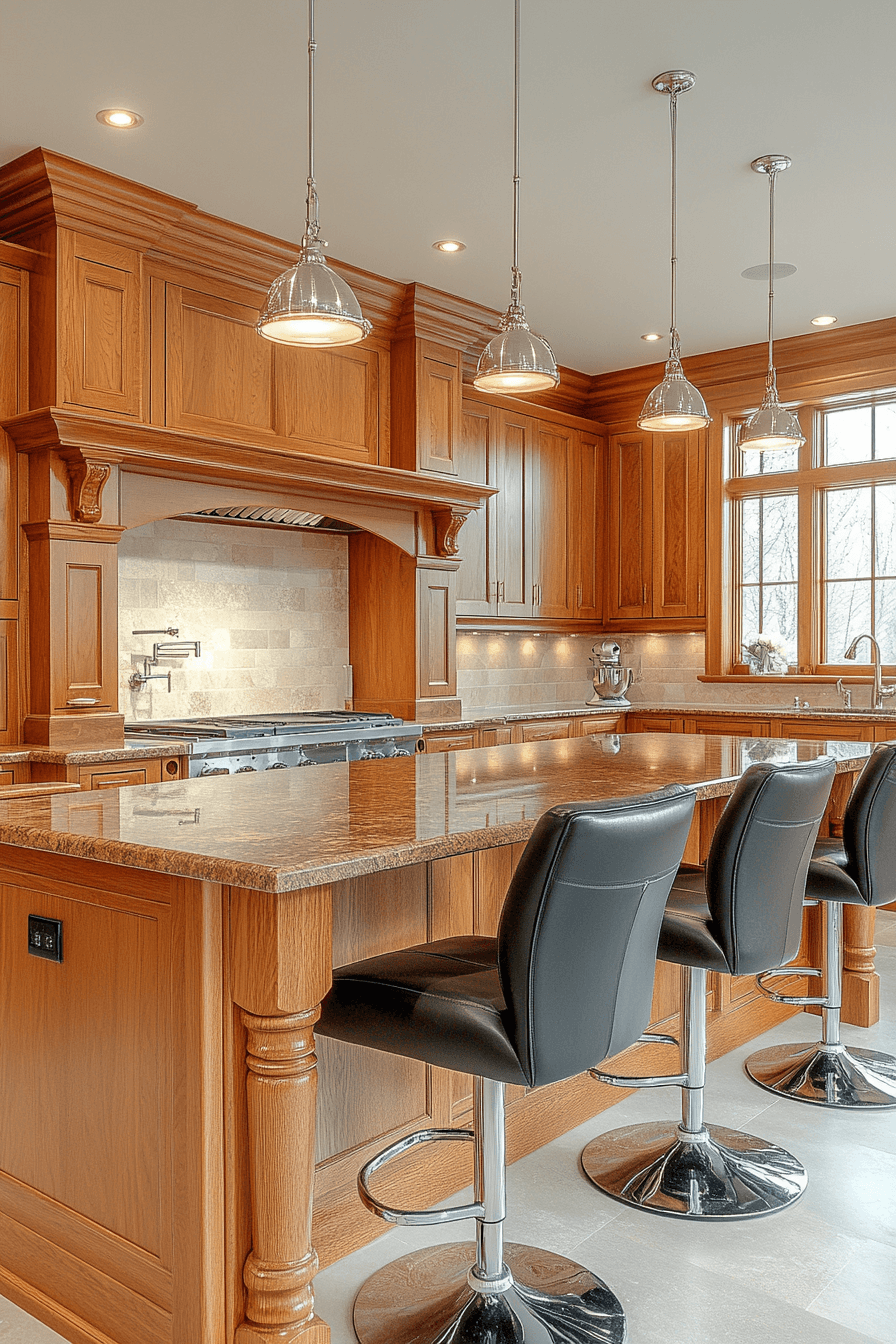 29 Honey Oak Kitchen Cabinets Ideas That Make This Classic Look Feel Fresh Again