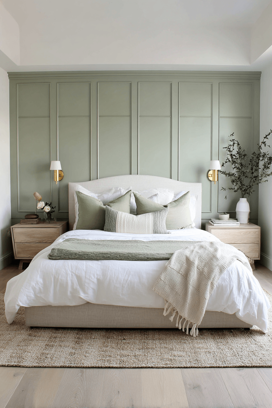 27 White and Sage Green Bedroom Ideas That Feel Airy, Calm, and Beautifully Serene