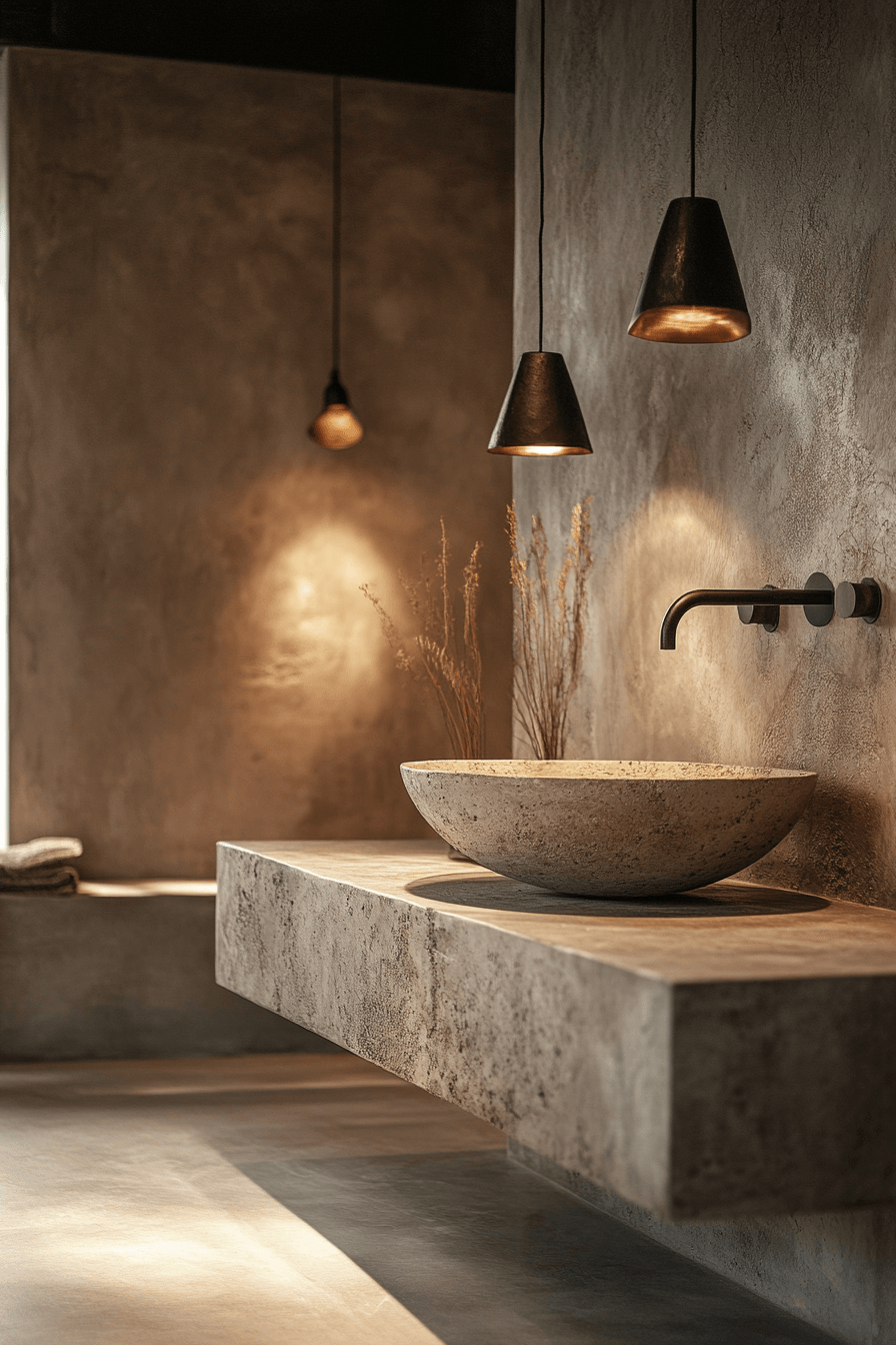27 Wabi Sabi Bathroom Ideas That Feel Serene, Natural, and Timelessly Beautiful