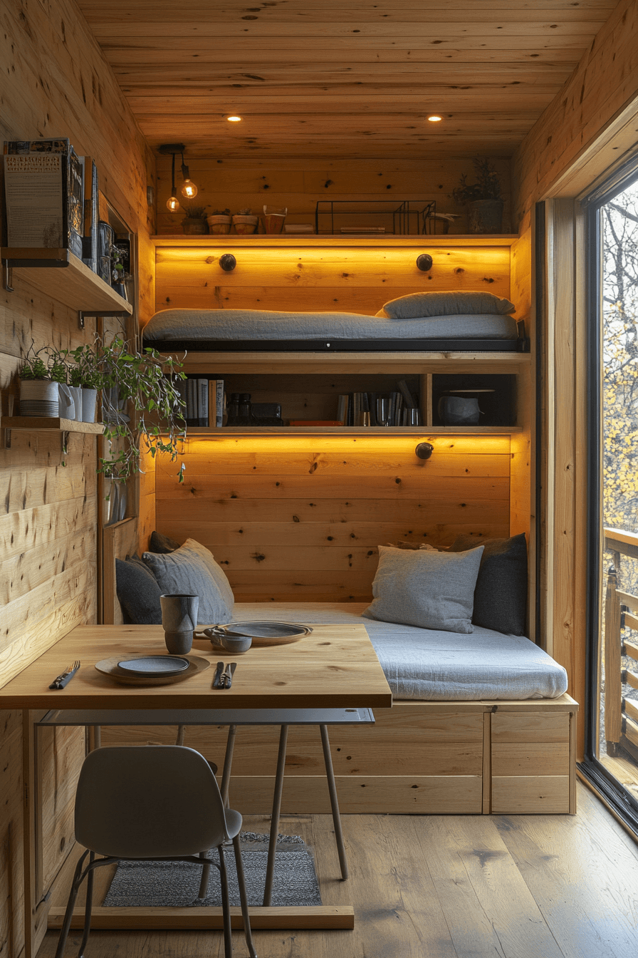 27 Tiny Cabins Interiors That Feel Warm, Characterful, and Wonderfully Cozy