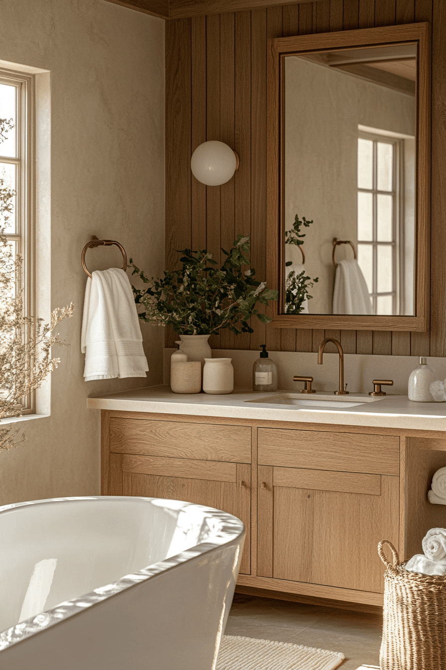 29 Cozy Bathroom Ideas That Make Your Space Feel Warm and Relaxing