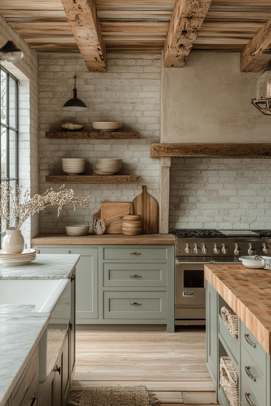 27 Sage Green and Wood Kitchen Ideas That Feel Warm, Stylish, and Wonderfully Inviting