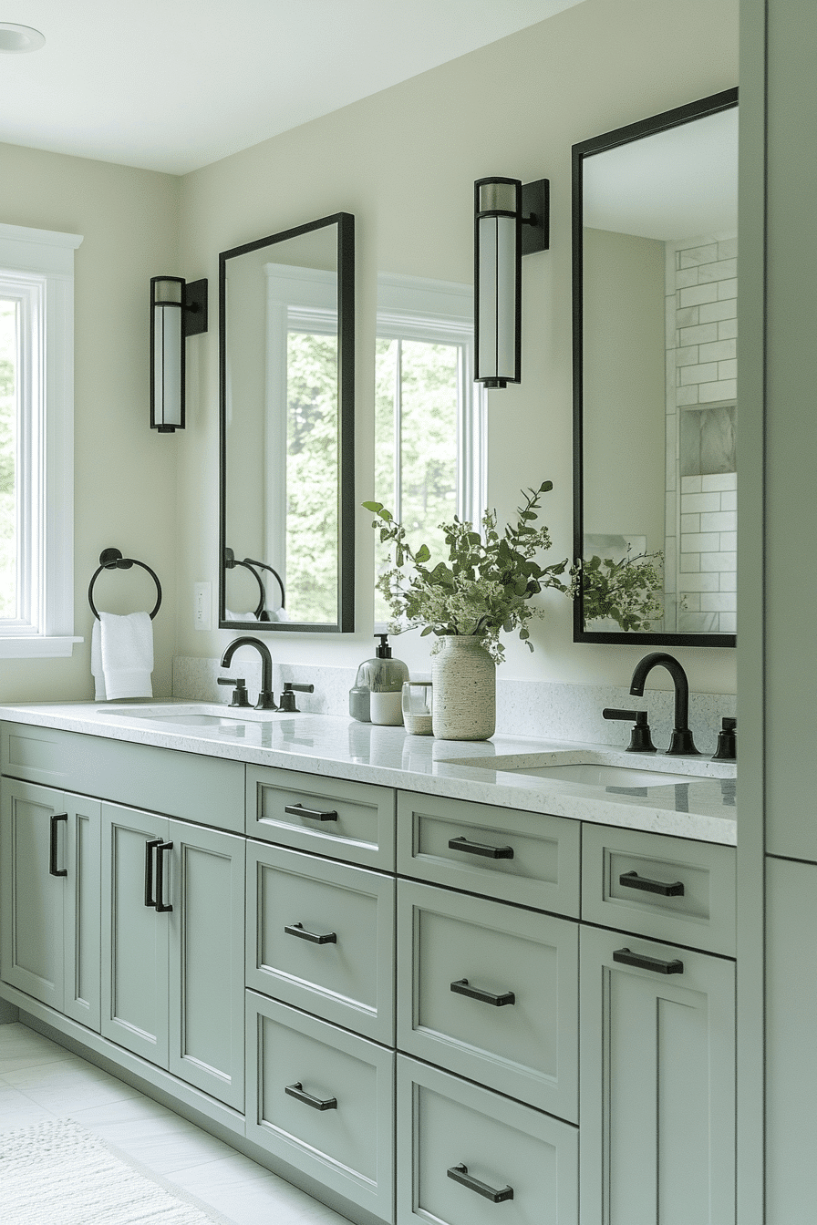 27 Sage Green Bathroom Decor Ideas That Feel Calm, Pretty, and Spa-Like