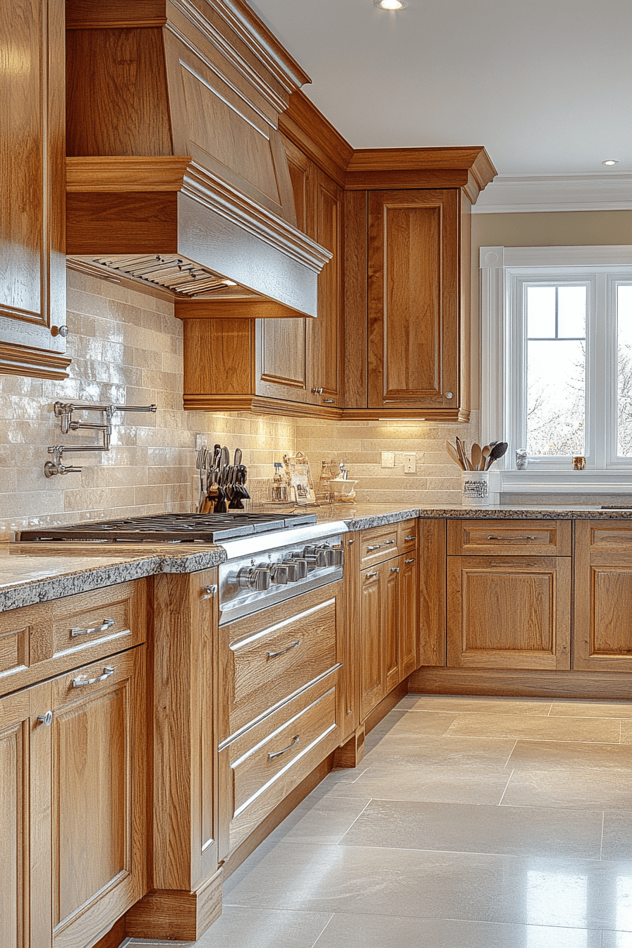 29 Honey Oak Kitchen Cabinets Ideas That Make This Classic Look Feel Fresh Again