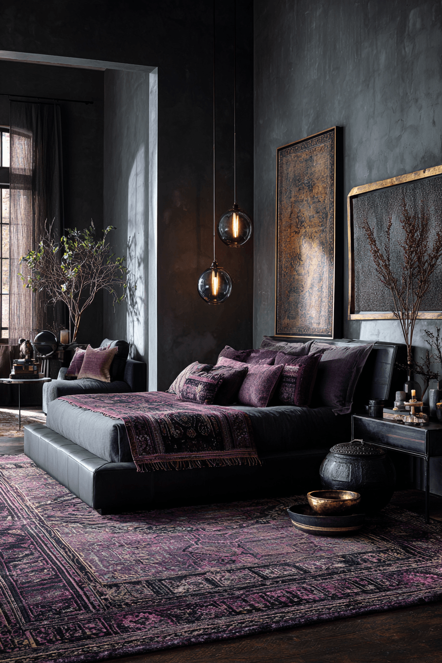 29 Dark Boho Bedroom Ideas That Feel Moody, Cozy, and Beautifully Styled