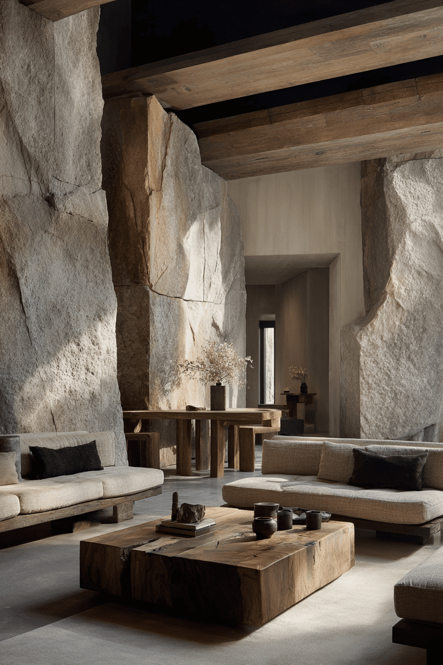 27 Wabi Sabi Japandi Living Room Ideas That Feel Calm, Natural, and Timeless